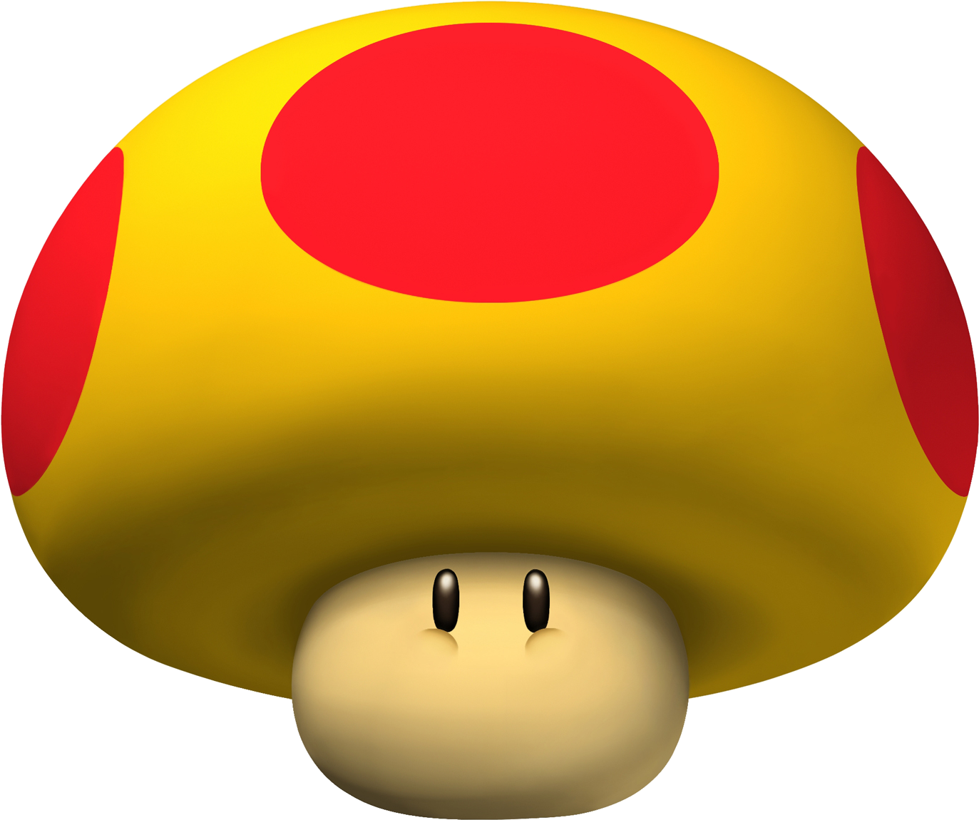 Mega Mushroom Artwork - Mario Kart Mega Mushroom (1389x1176)