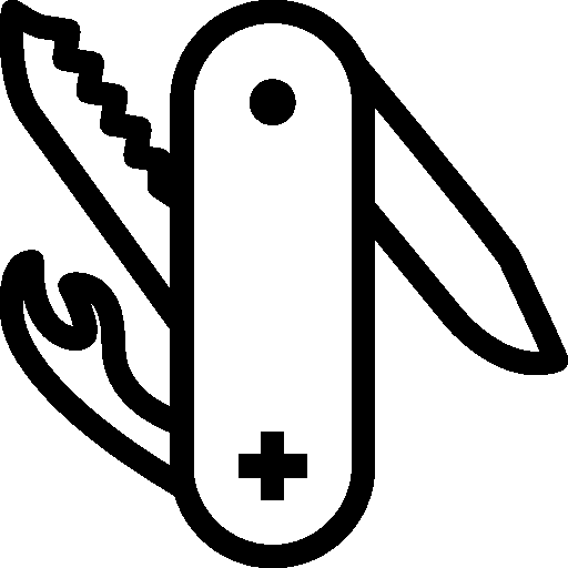 Pixel - Swiss Knife Icon (512x512)