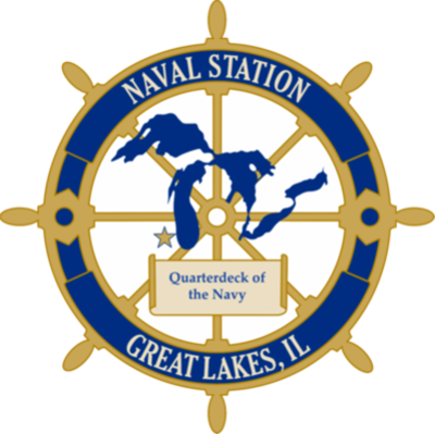 Naval Station Great Lakes Emblem - Naval Station Great Lakes (400x399)