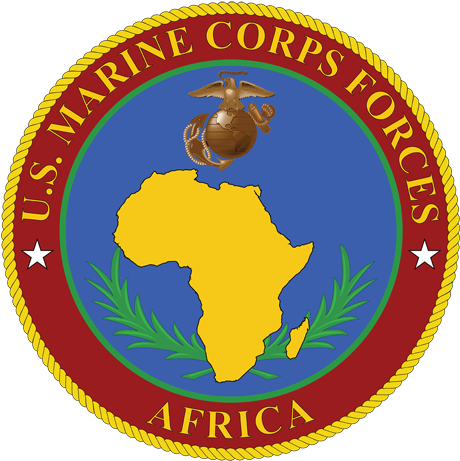 Marine Corp Logo Vector - United States Africa Command (493x500)
