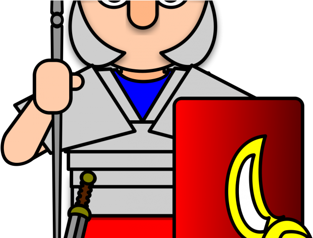 Roman Soldier Clipart - Legionary (640x480)
