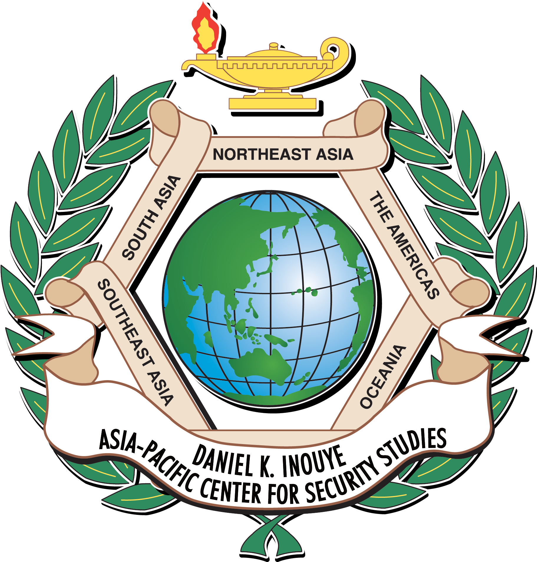 Dki Apcss Color Logo - Daniel K Inouye Asia Pacific Center For Security Studies (1828x1914)