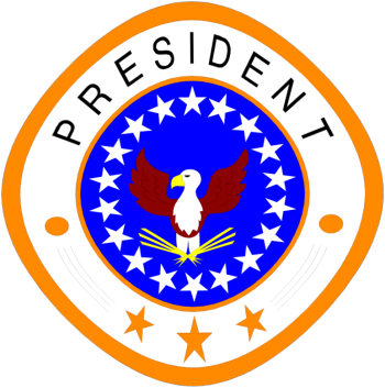 Pix For President Symbol Clip Art - President Clip Art (350x353)