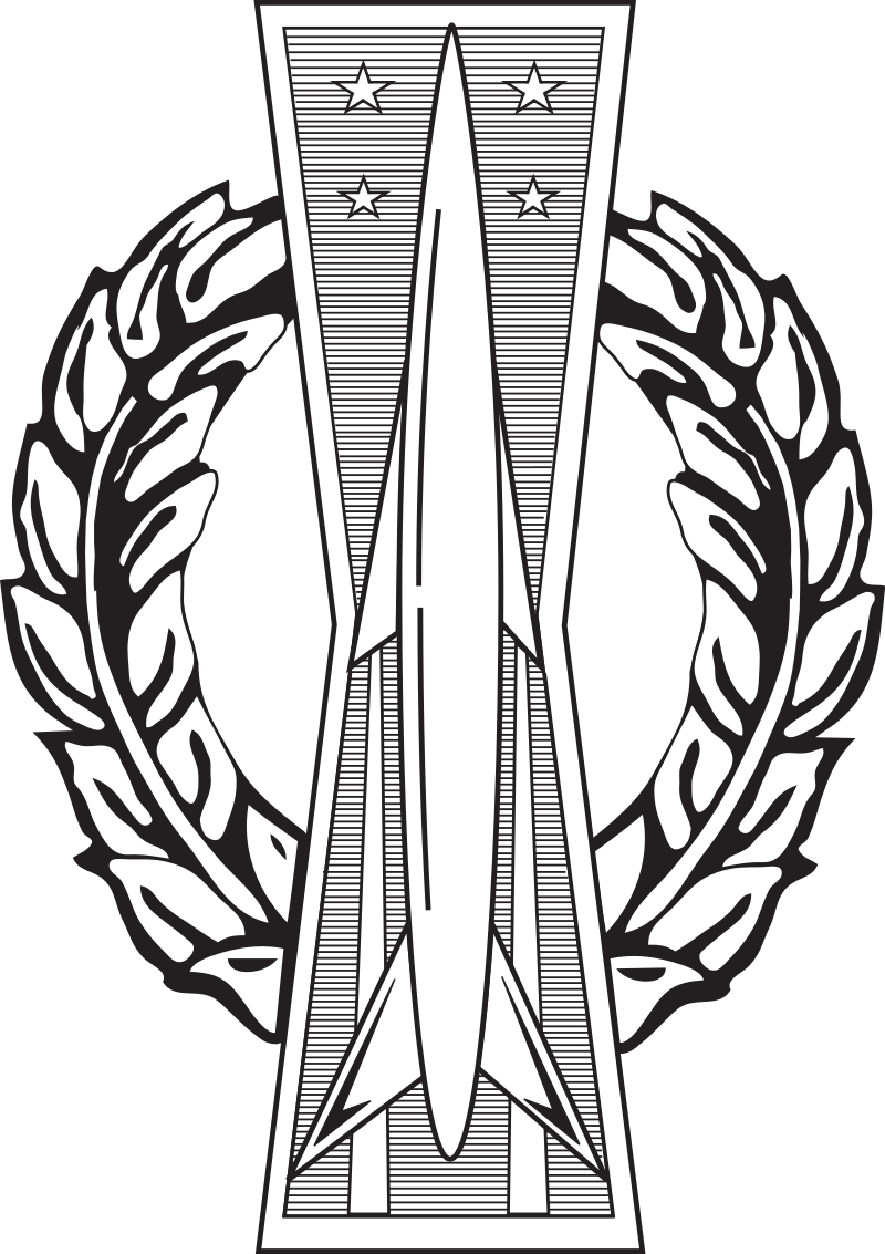Download Full Image - Air Force Missile Badge (800x1133)