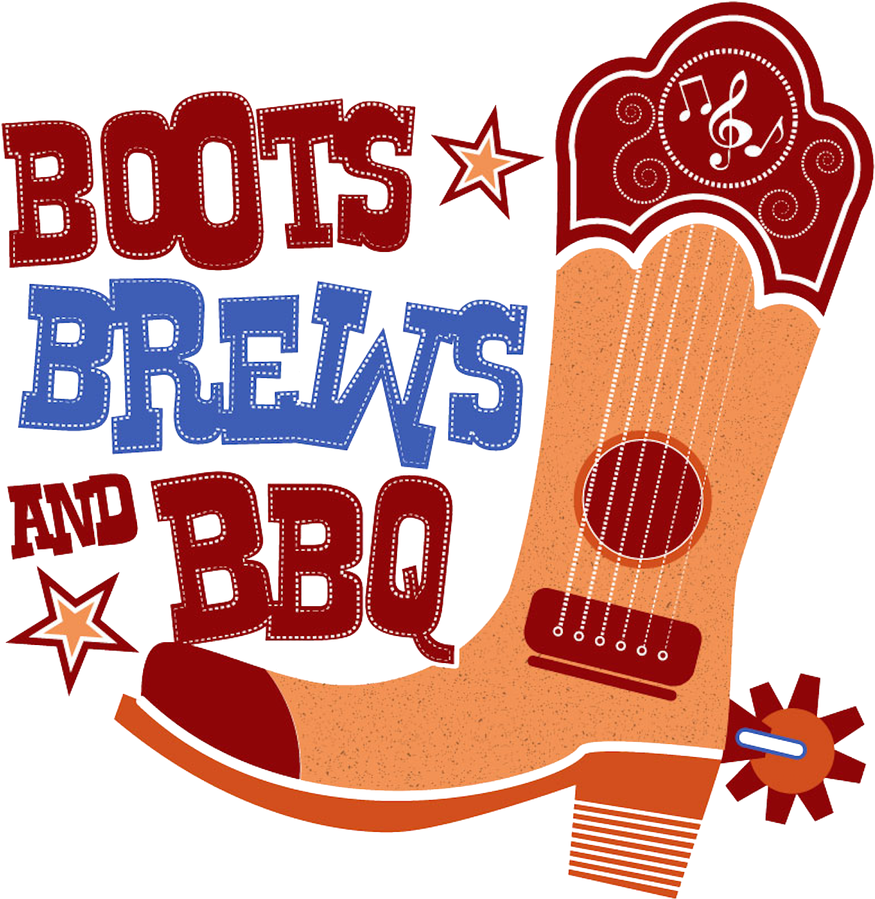 Boots, Brews, & Bbq - Boots, Brews, & Bbq (1398x1380)