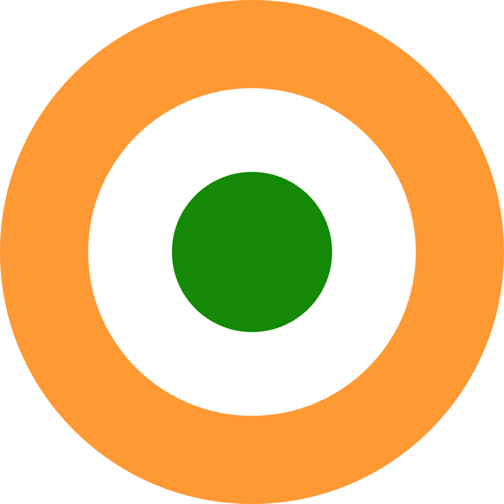 Roundel Of India - Indian Air Force Logo (1024x1024)