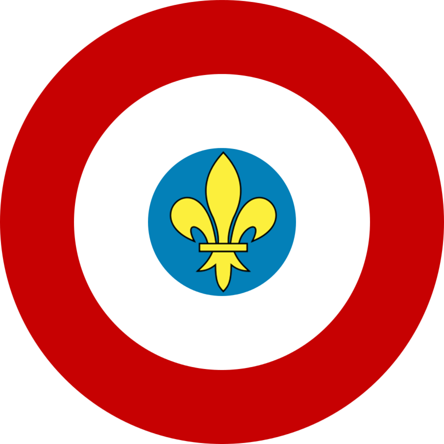 Ah Air Force Roundel - French Air Force Roundel (894x894)
