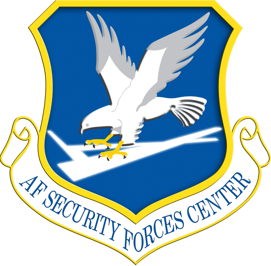 Shield Afsfc Air Force Security Forces Center By Scrollmedia - Air Force Security Forces (901x887)