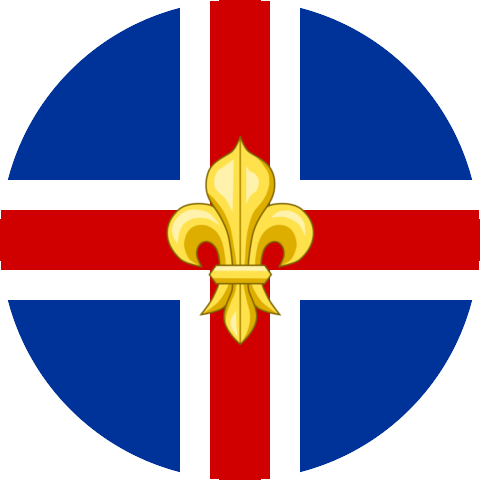 Dual Monarchy Air Force Roundel By Razgriz2k9 - Dual Monarchy Of England And France (480x480)