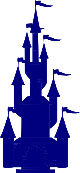 Castle Purple Clipart (276x596)