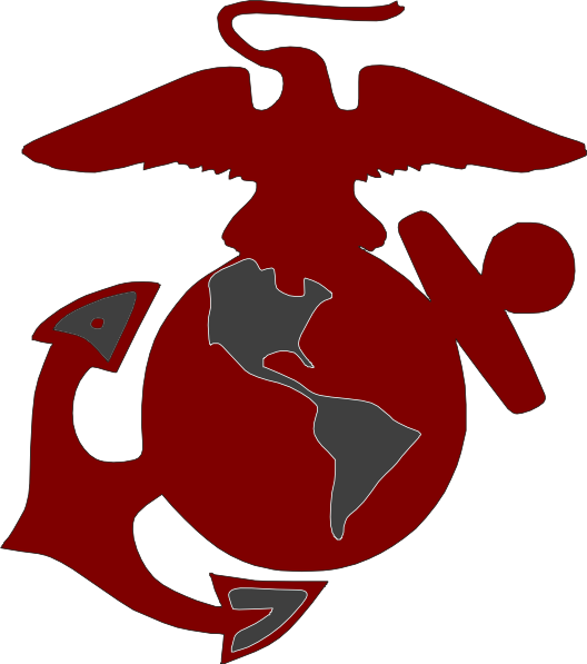 Marines Logo2 Clip Art - Eagle Globe And Anchor (528x597)