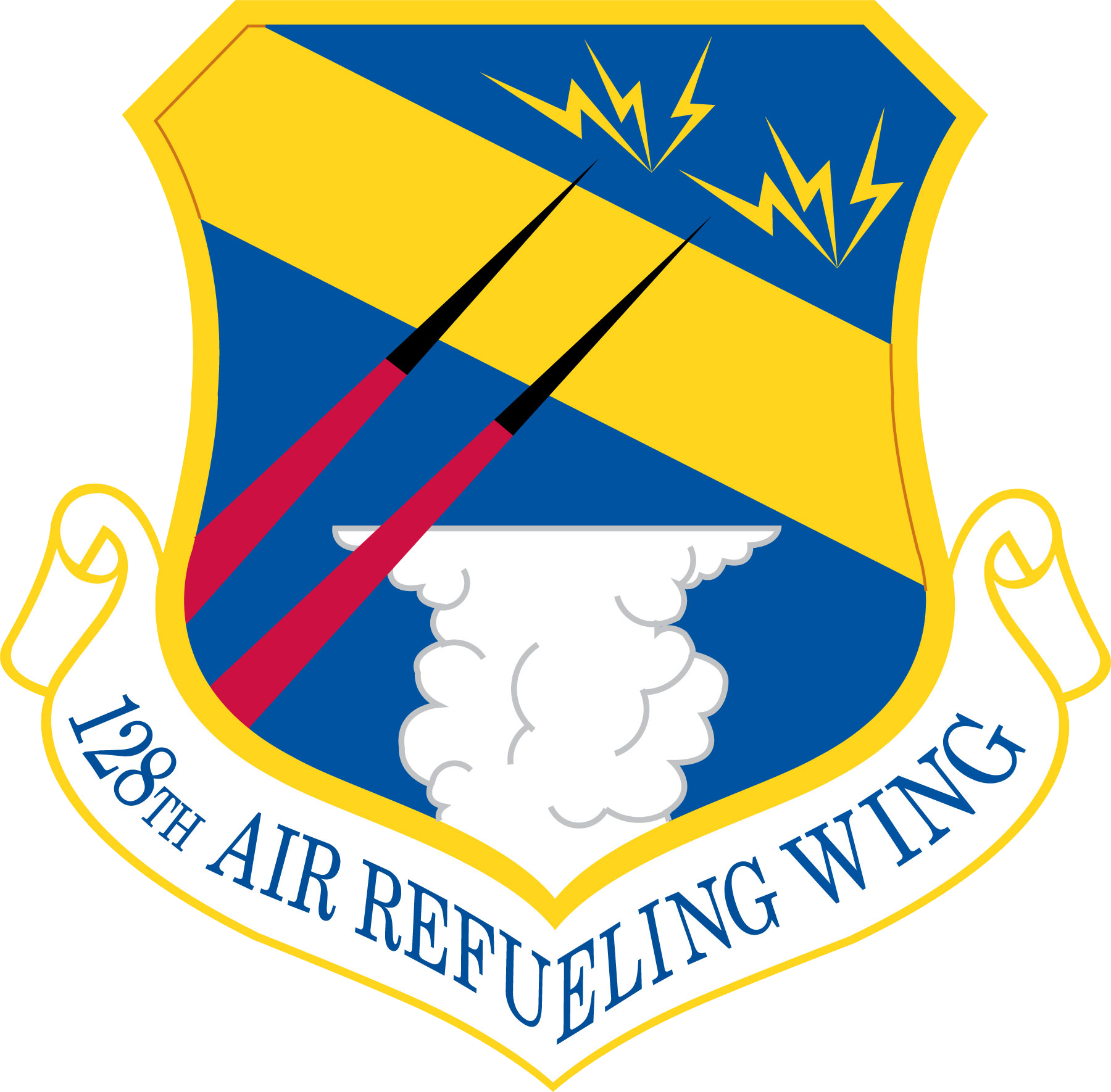 Insignia - 128th Air Refueling Wing (1800x1770)
