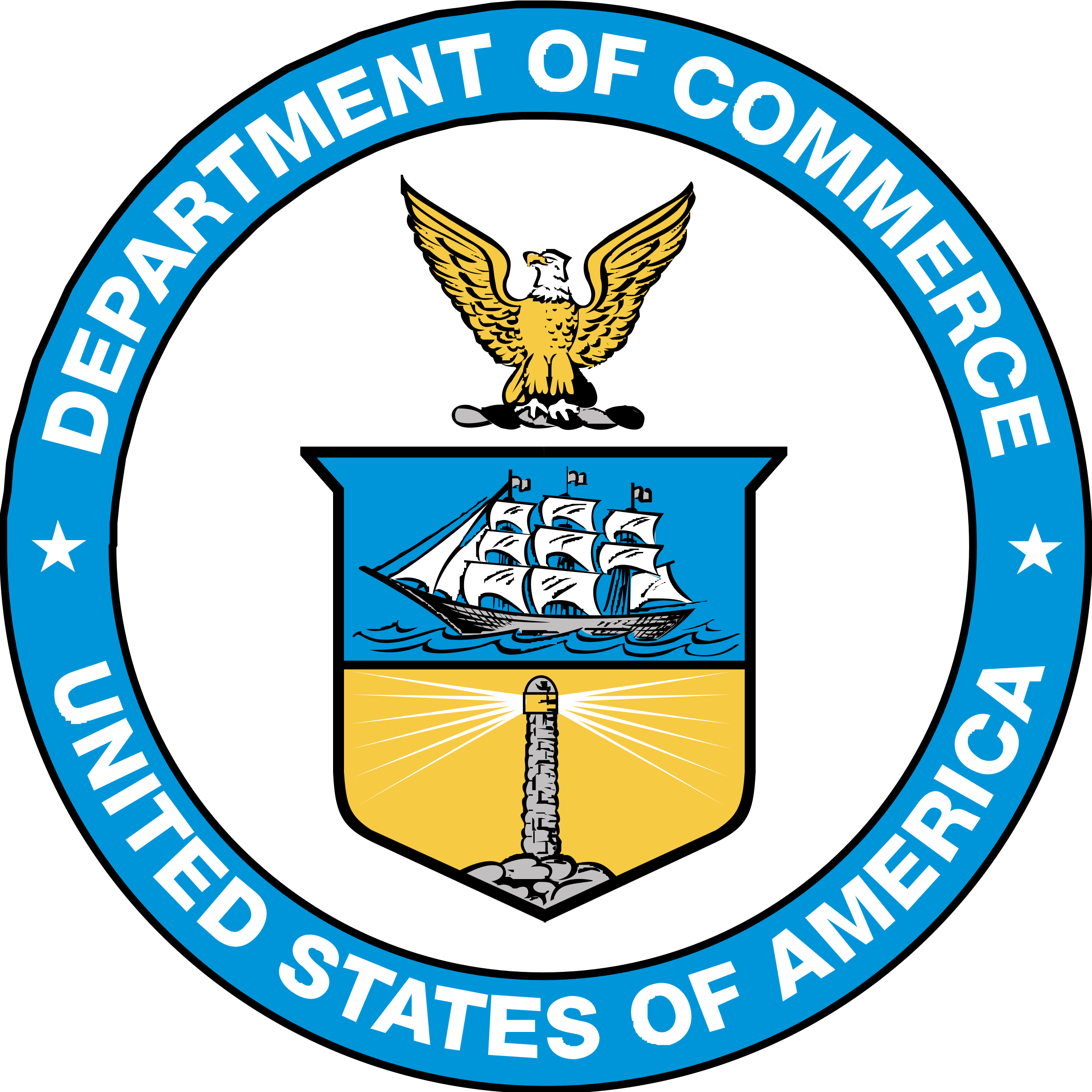 Organization Of United States Government Clipart - United States Department Of Commerce (2400x2400)