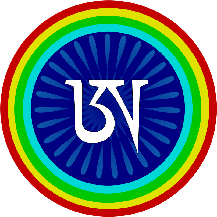 Aa Clip Art Download - Full Color Mantra Yoga Sticker, Mantra Yoga Decal, (2400x2400)