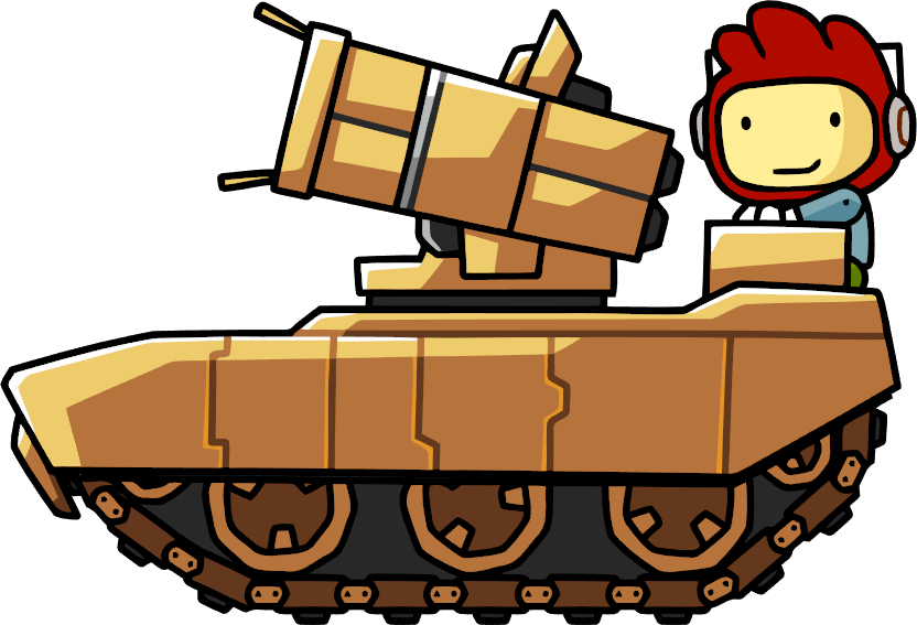 Anti Air Vehicle - Scribblenauts List Of Vehicles (832x567)