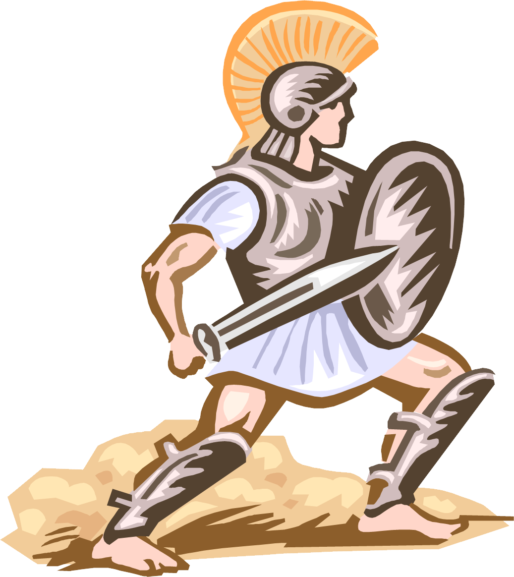Inspiration Roman Empire Clip Art - Ancient Roman Gladiator Clip Art (1037x1164)