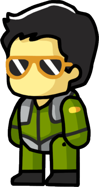 Fighter Pilot - Scribblenauts Pilot (332x623)