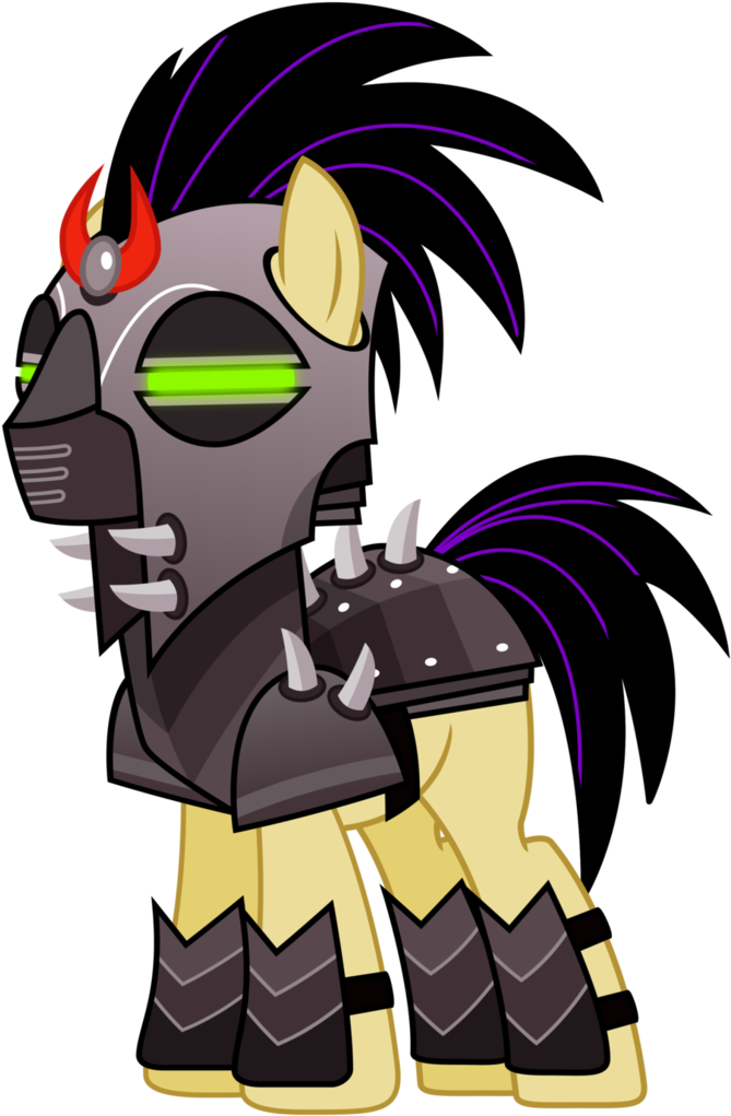 Crystal Empire Soldier By Cheezedoodle96 - Mlp King Sombra Soldier (760x1052)