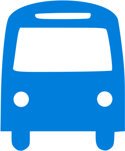 Transportation - Bus Icon Blue (1024x1024)