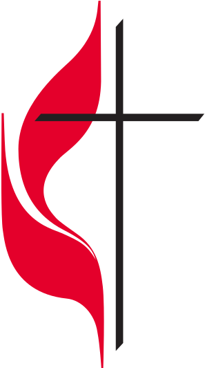 Logo Of The United Methodist Church - United Methodist Church Logo (300x539)