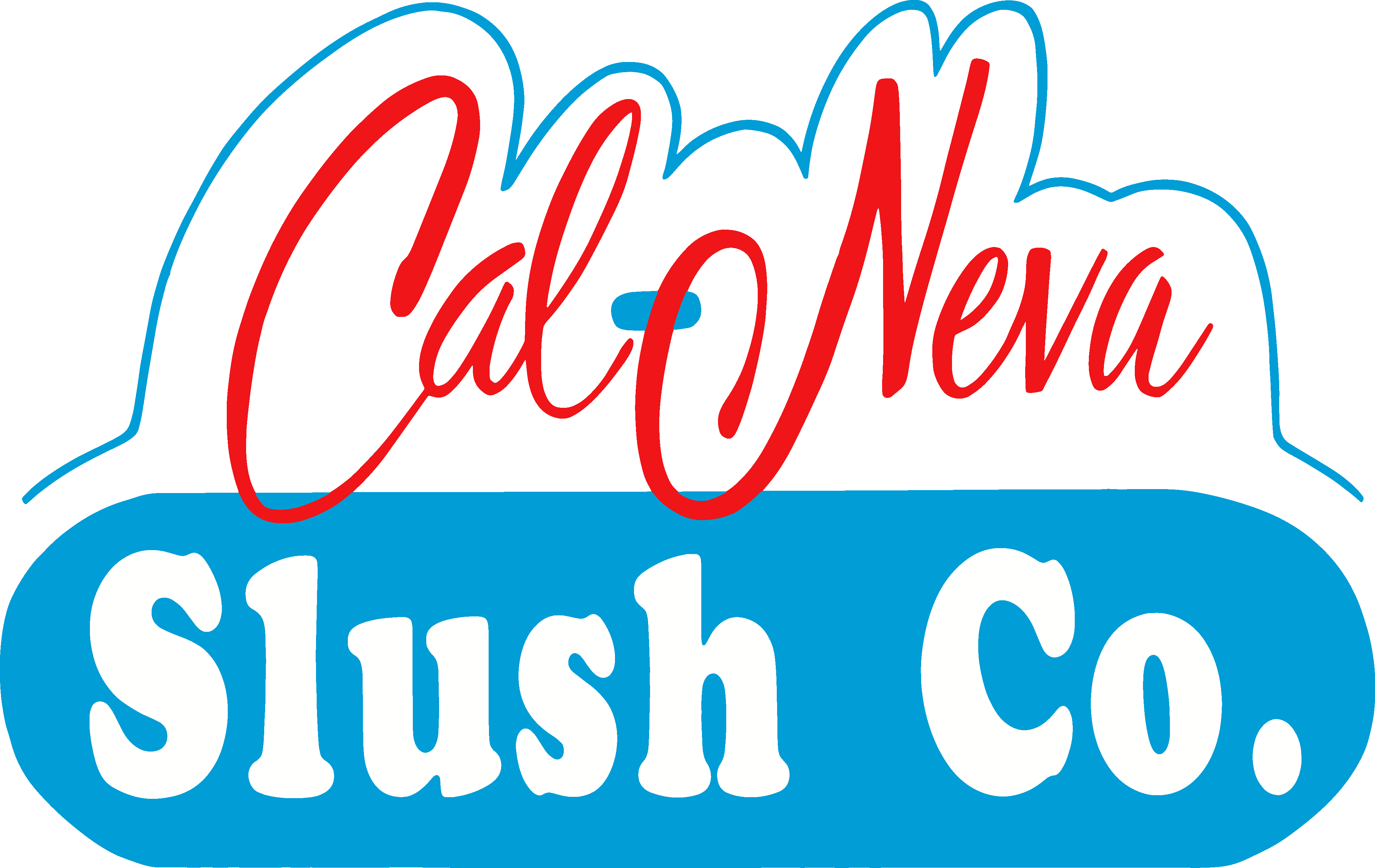 Cal Neva Slush Company Logo - Calligraphy (4190x2646)
