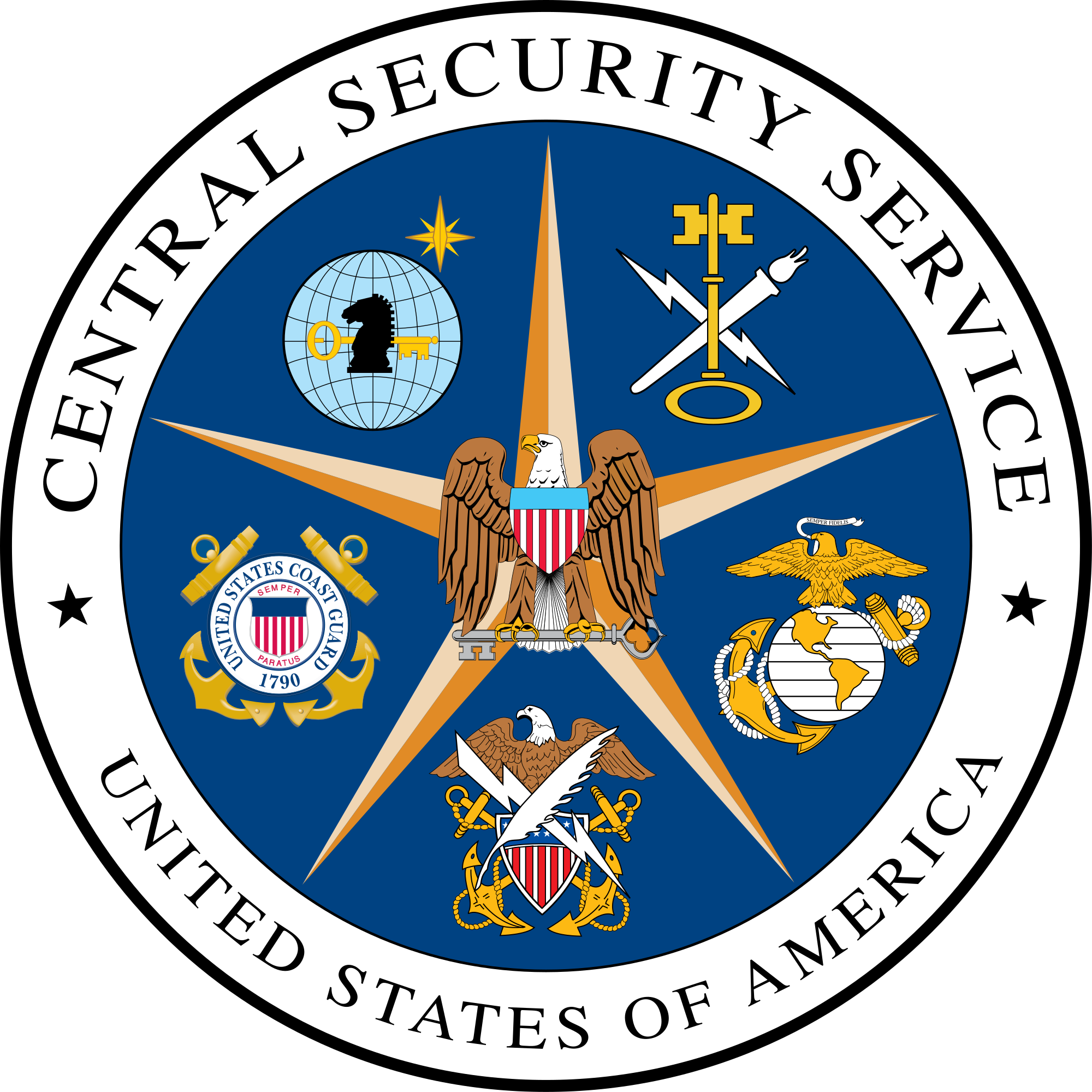 Central Security Service Insignia - Central Security Service Logo (2000x2000)