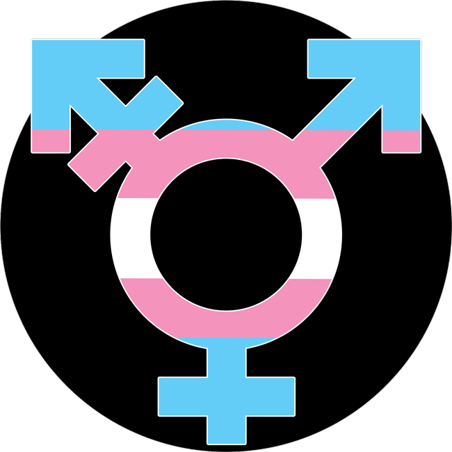 President Trump's Attack On Transgender Service Members - Transgender Logo (650x650)