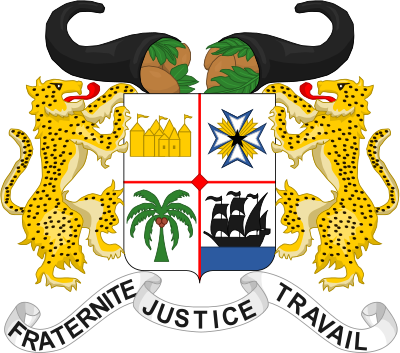Benin Armed Forces - Benin Coat Of Arms (400x353)