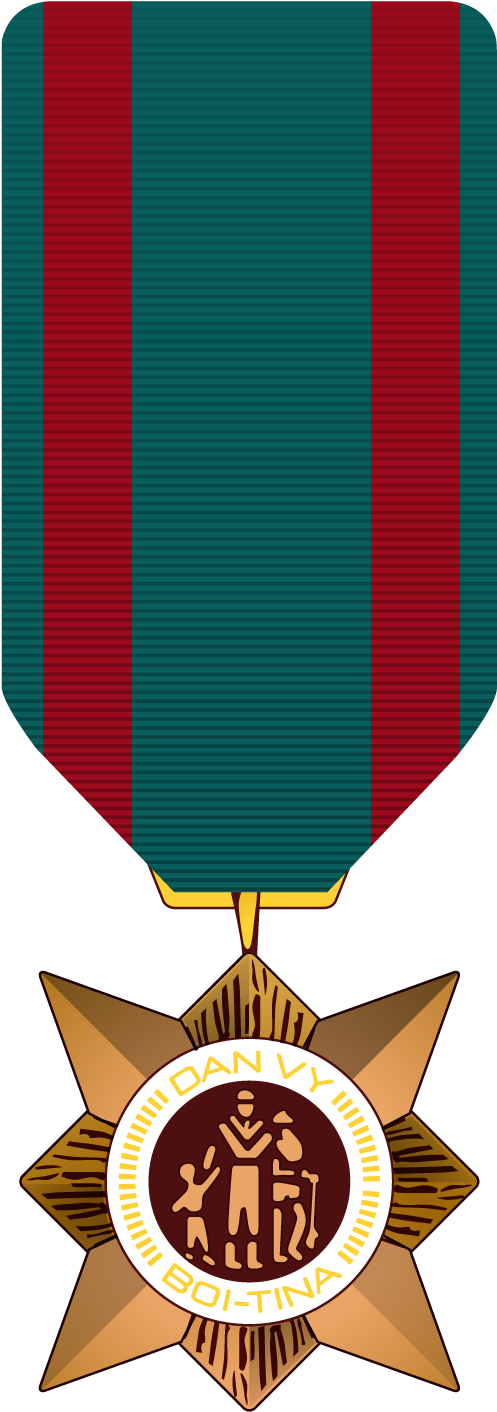 Rvn Civil Action Honor Medal 1st Class - Emblem (750x1500)