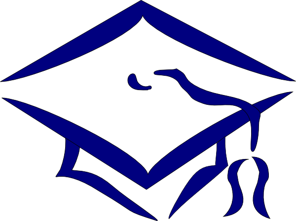 Transparent Background Graduation Cap Clip Art (600x449)