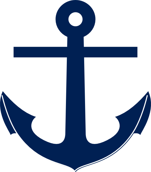 Navy Clipart Navy Anchor - Anchor Clip Art (522x596)