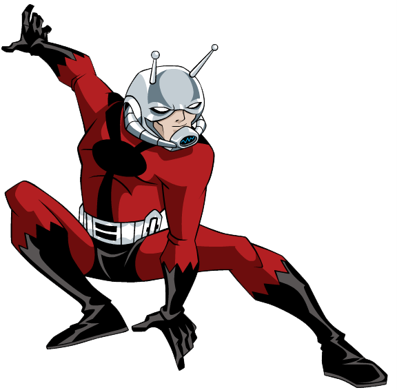 Clipart Ant Man - Avengers Earth's Mightiest Heroes Ant Man (582x565)