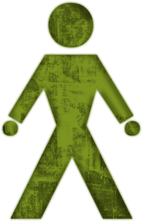 Men Clipart Green - Icon (512x512)