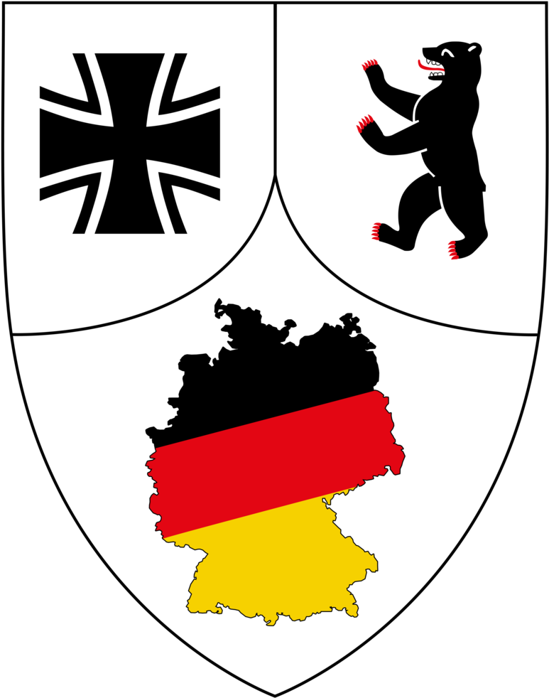 Kommando Territoriale Aufgaben Will Mehr Reservisten - Germany National Emblem And Flag (800x1007)