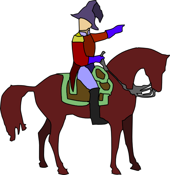 Soldier On A Horse (582x598)