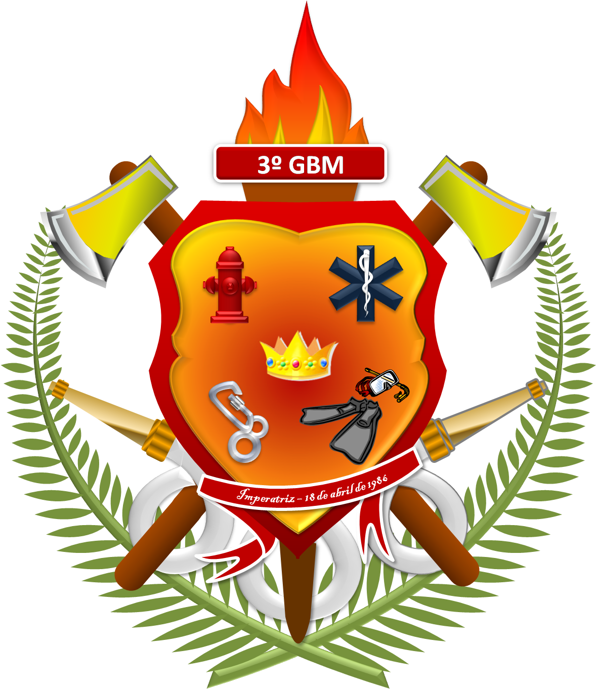 Parabéns Aos Militares Do Corpo De Bombeiro Do Maranhão, - Parabéns Aos Militares Do Corpo De Bombeiro Do Maranhão, (1179x1379)