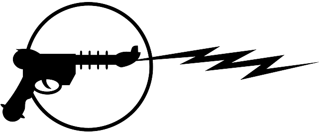 Laser Clipart Laser Gun - Ray Gun Clipart (640x320)