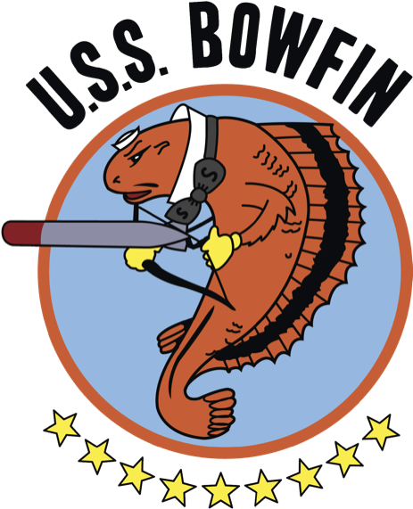 Https - //www - Navalsubleague - Org/wp-content/uploads/ - Uss Bowfin Emblem (600x600)