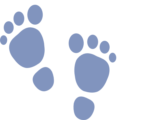 Baby Feet Clip Art (600x473)