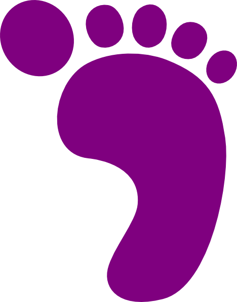 Footprint - Clipart Trust (468x595)