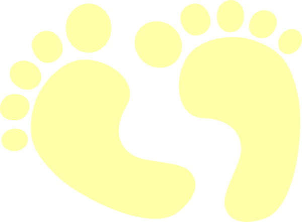 Baby Feet Clip Art At Clker - Foot (600x441)