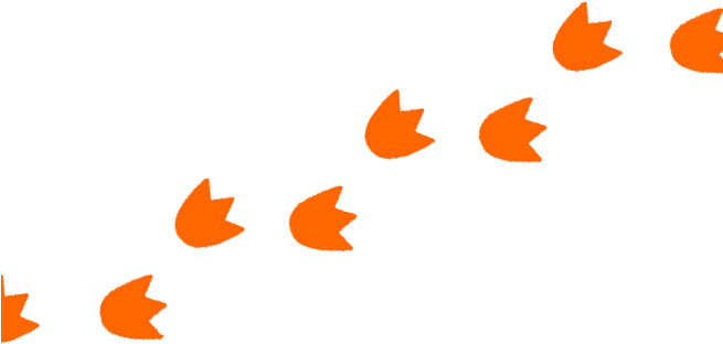 Duck Prints Clip Art - Duck Foot Prints (654x485)