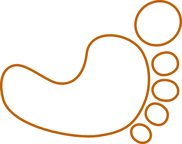 Foot Pies Feet Clipart Free Public Domain Clipart Image - Right Foot Clip Art (600x474)