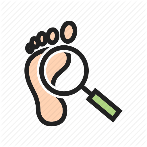 Footprint Clipart Adventure - Footprint (512x512)