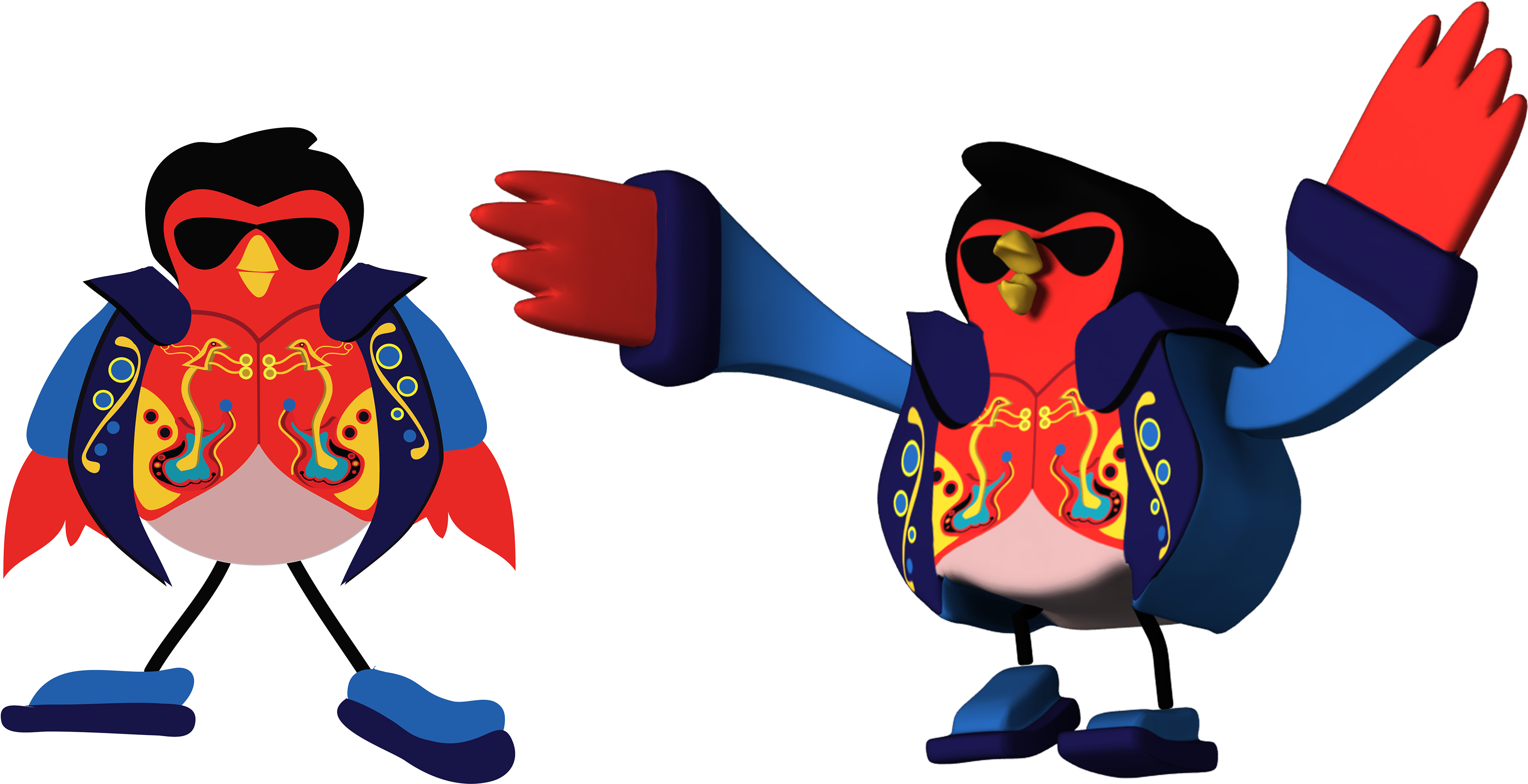 Rockin Robin Animation Project - Rockin Robin Clipart (3840x2080)