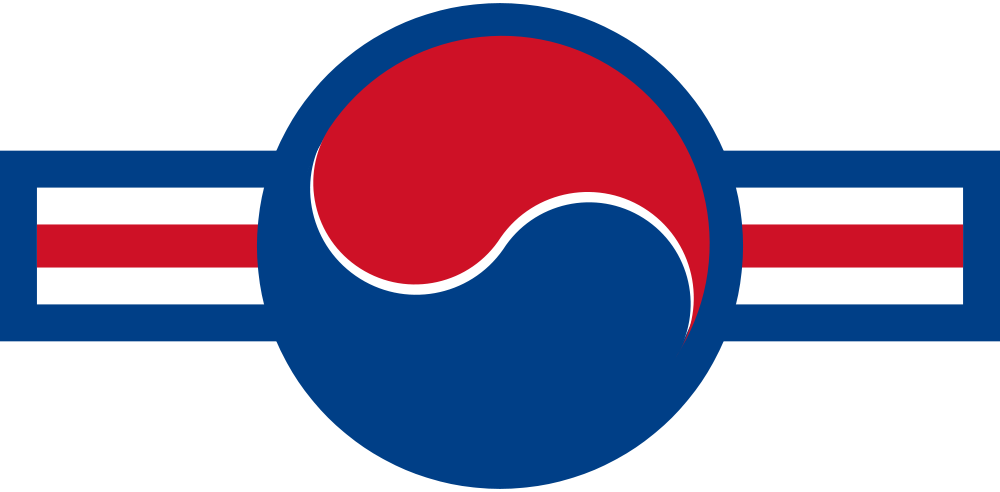 Rokaf Roundel 1950s-2000s - United States Army Air Force (1000x492)