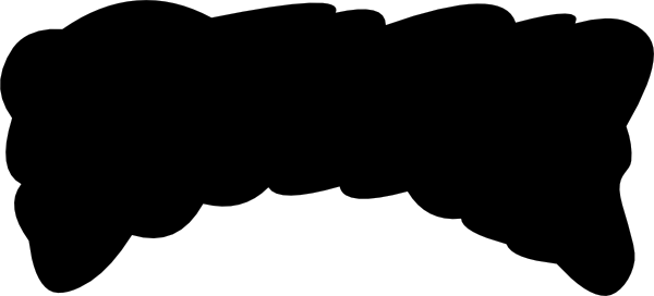 Hair Clipart Flat Top - Flat Top Hair Clipart (600x272)