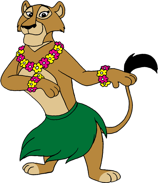 Xnickthebestx 10 0 Hula Florrie By Lionkingrulez - Hula Madagascar (562x647)