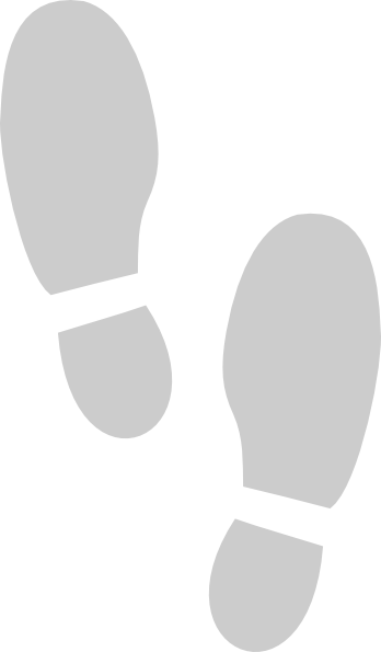 Heel Shoe Prints Clipart (348x595)