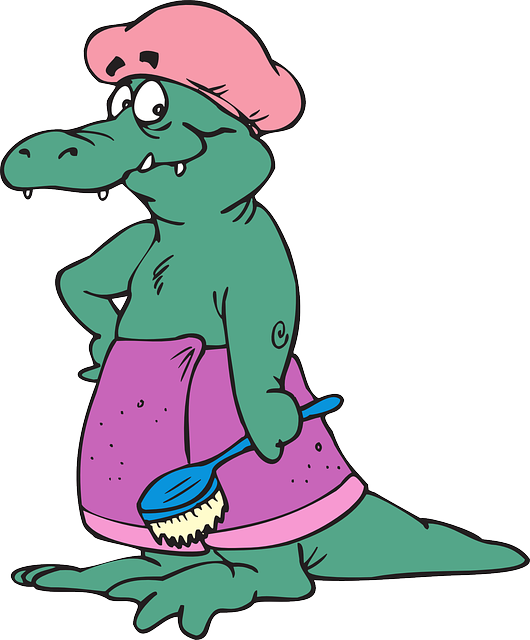 Shower Clip Art Free Clipart Images - Cartoon In A Towel (530x640)